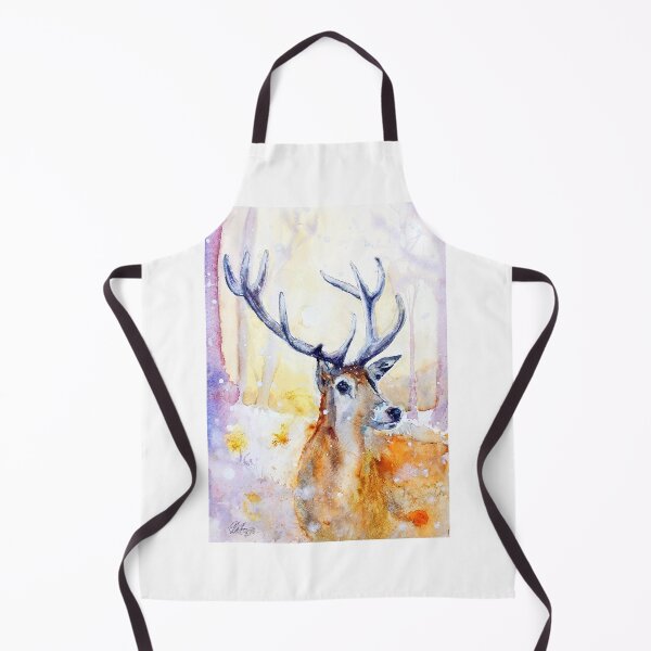 Item preview, Stag in snow designed and sold by Double Dutch Designs.