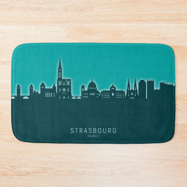 Item preview, Strasbourg France Skyline designed and sold by ArtPrints.