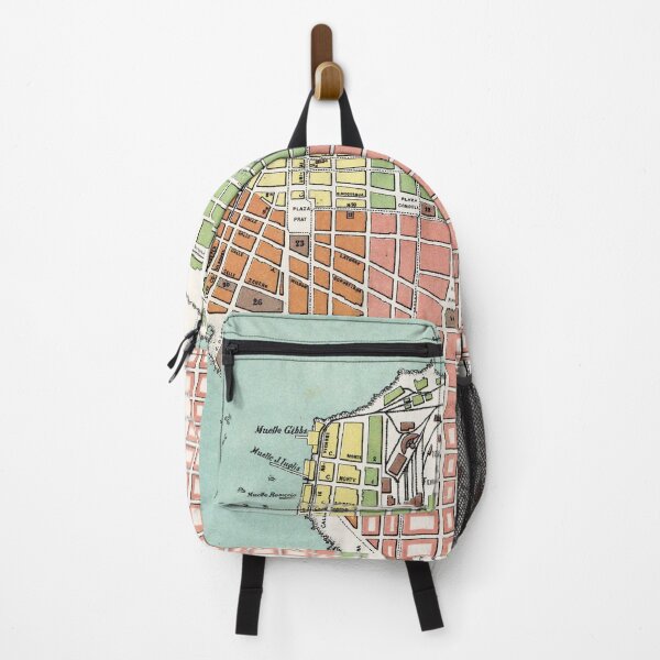 Item preview, Vintage Iquique Chile Map (1895) designed and sold by BravuraMedia.