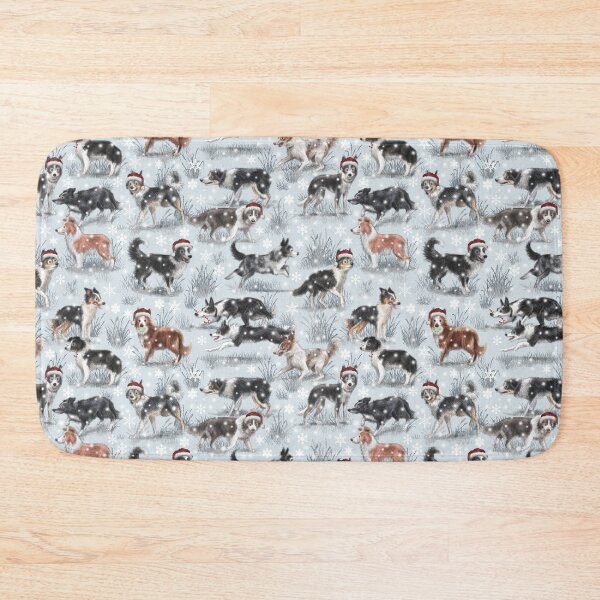Item preview, The Christmas Border Collie designed and sold by Elspeth Rose Design.