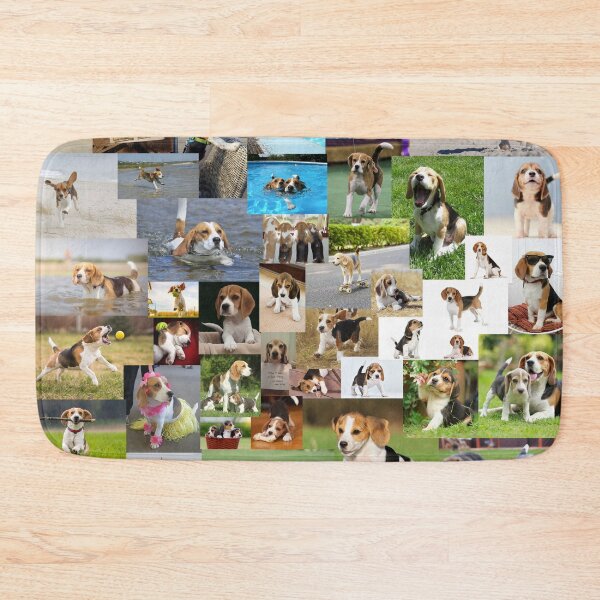 Item preview, Beagle collage designed and sold by Yviemakes.