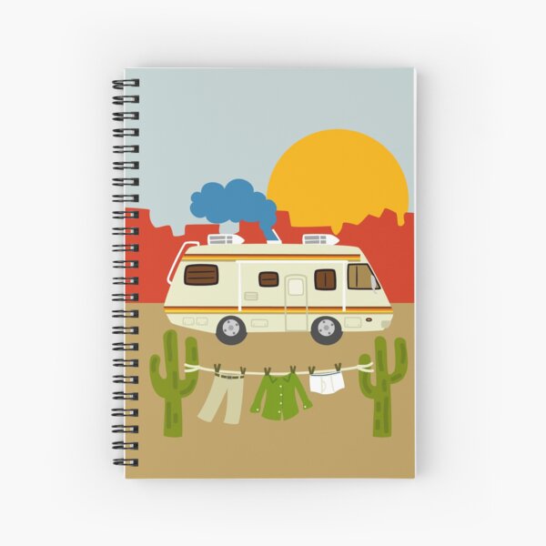 Heisenberg Laundry Spiral Notebook