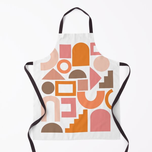 Item preview, Simple Shapes Pattern in Retro Colors designed and sold by JuneJournal.