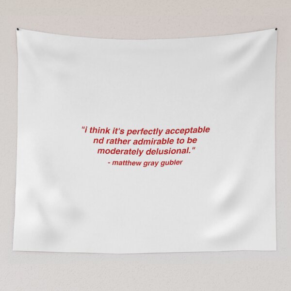 Item preview, Matthew gray gubler quote designed and sold by reaganreese.