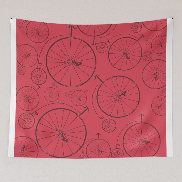 Item preview,  Vintage cycle repeating Red designed and sold by Bhargavi  Balachandran.