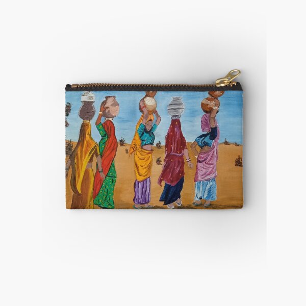 Item preview, Indian women painting designed and sold by Abha-Hues.