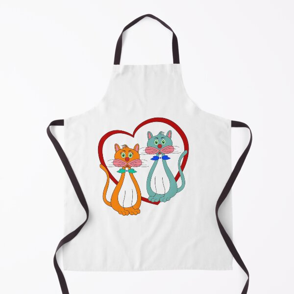 Item preview, cats whit heart designed and sold by CREATINERY.