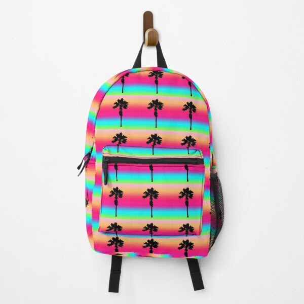Item preview, Tropical Sunset With Palm Tree Silhouette designed and sold by jaggerstudios.