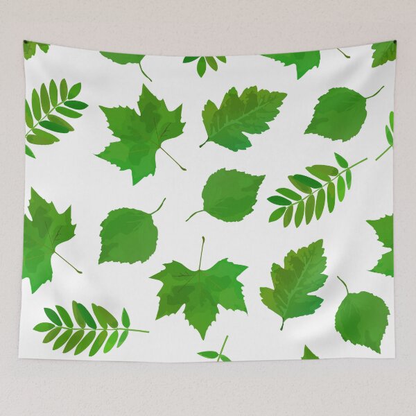 Item preview, Summer leaves pattern design designed and sold by GulArt.