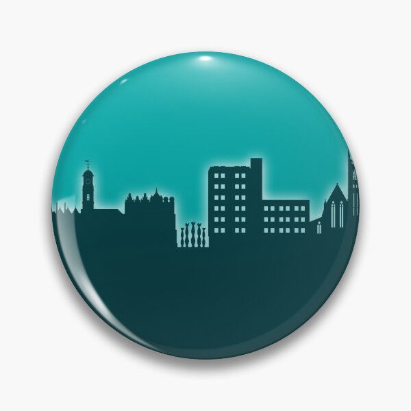 Item preview, Warrington England Skyline designed and sold by ArtPrints.