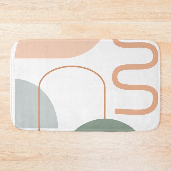 Item preview, Organic Shapes in Neutral Earth Tones designed and sold by JuneJournal.