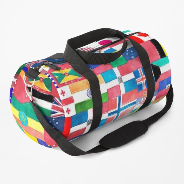 Flags Of The World Duffle Bags | Redbubble