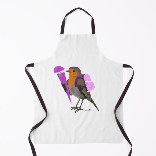 Item preview, Robin First Day of School bird drawing gift boys girls kids birdwatcher biologist designed and sold by jz-birds.