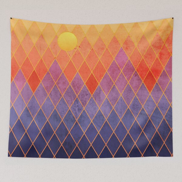 Item preview, Sunset in the Mountains designed and sold by DecoratingLife.