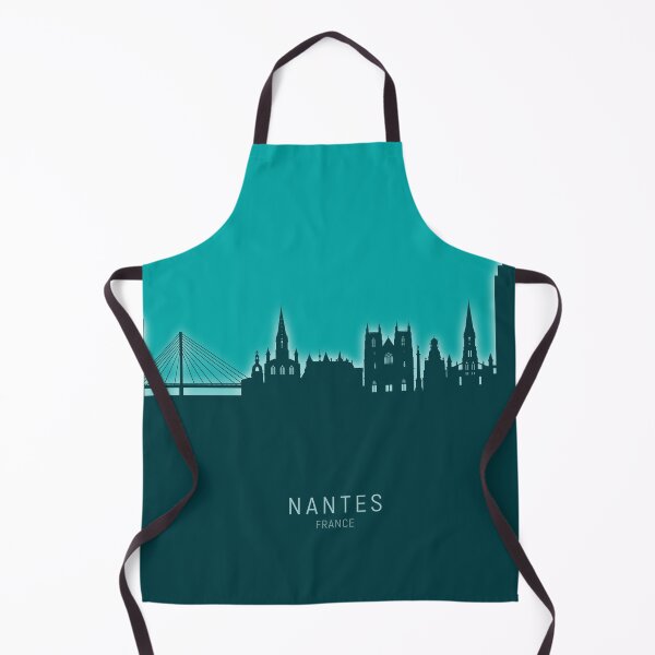 Item preview, Nantes France Skyline designed and sold by ArtPrints.