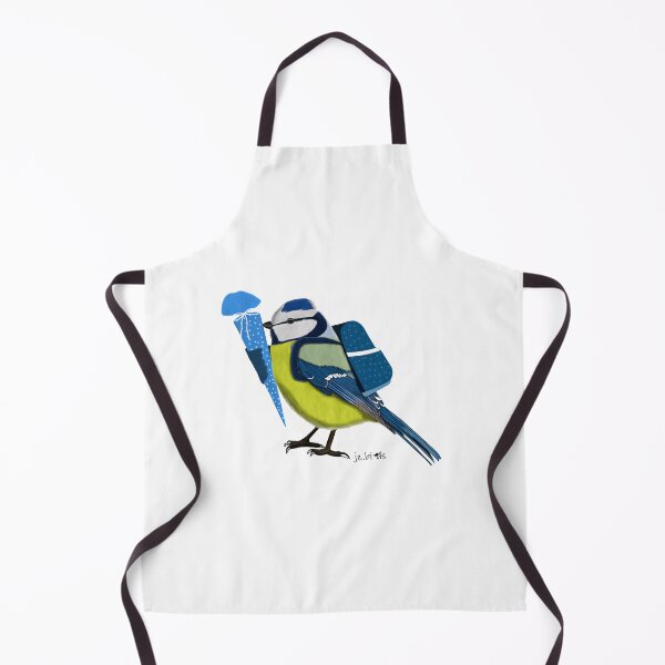 Item preview, Bluetit First Day of School bird drawing gift boys girls kids birdwatcher biologist designed and sold by jz-birds.