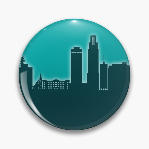 Artikelvorschau, Omaha Nebraska Skyline entworfen und verkauft von ArtPrints.
