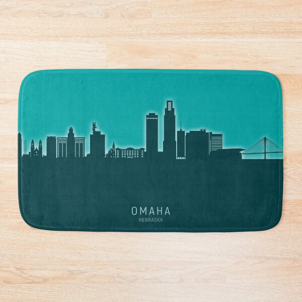 Item preview, Omaha Nebraska Skyline designed and sold by ArtPrints.