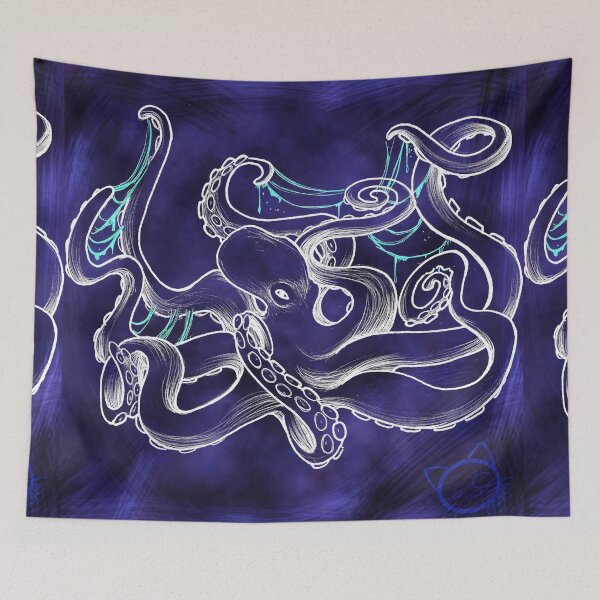 Item preview, purple octopus designed and sold by Lyxy.
