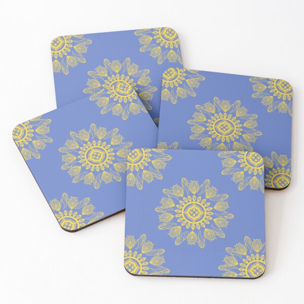 Item preview, Colorful Mandala Print Pattern designed and sold by RSDigitalPrintDesign.