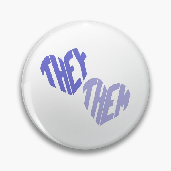 Item preview, They/Them Pronouns designed and sold by Mackenzie Todd.