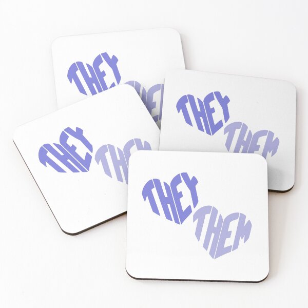 Item preview, They/Them Pronouns designed and sold by Mackenzie Todd.
