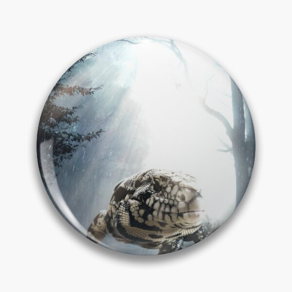 Item preview, Giant Tegu lizard on the run designed and sold by Spikesandscales.