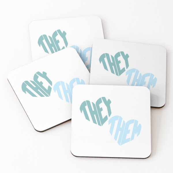 Item preview, They/Them Pronouns designed and sold by Mackenzie Todd.