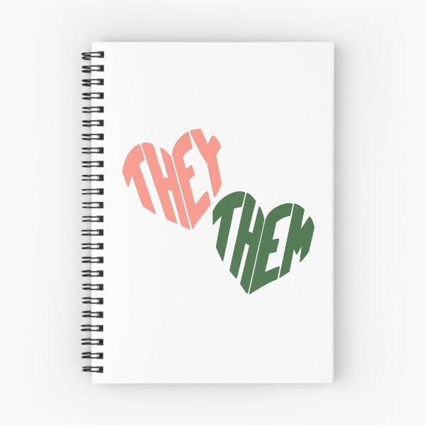 Item preview, They/Them Pronouns designed and sold by Mackenzie Todd.