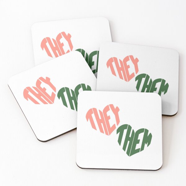 Item preview, They/Them Pronouns designed and sold by Mackenzie Todd.