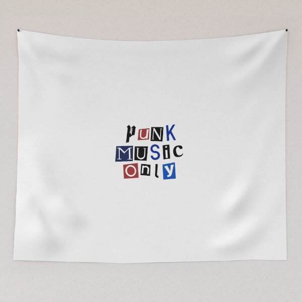 Item preview, Punk Music Only Artwork designed and sold by greengoodnich.