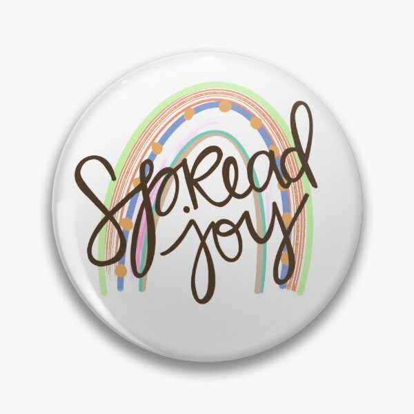 Item preview, Spread joy rainbow illustration designed and sold by mkillustrations.
