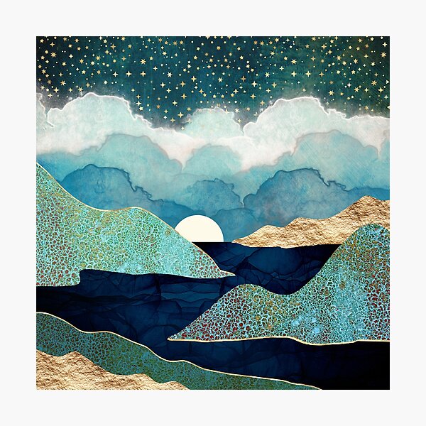 Item preview, Ocean Clouds designed and sold by spacefrogdesign.