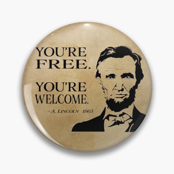 Item preview, Abe Lincoln You're Free designed and sold by bjcoving.