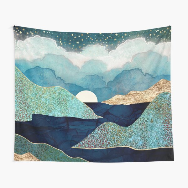 Aperçu de l'œuvre Nuages de l'océan créée et vendue par spacefrogdesign.