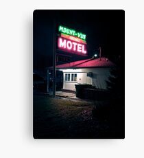 Motel Canvas Print