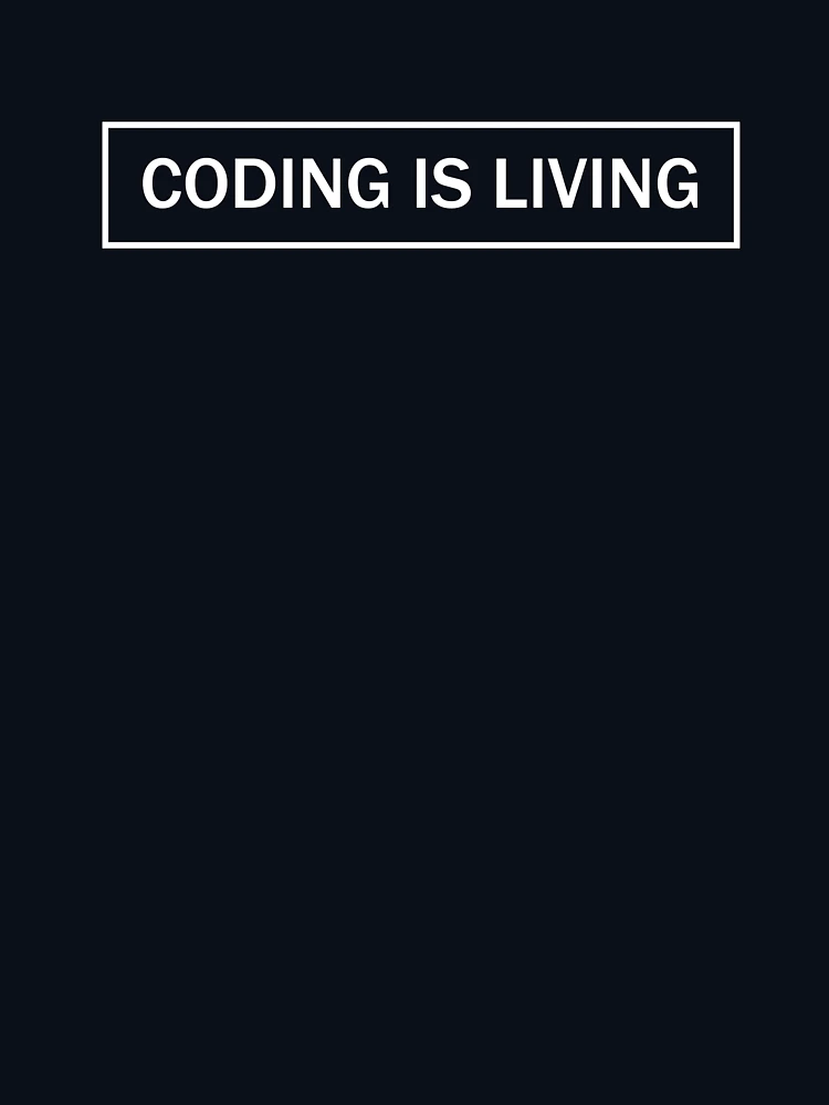 Thumbnail 6 of 6, Pullover Hoodie, Coding is Living designed and sold by fullstackdev25.