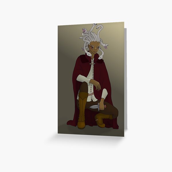 Medusa Greeting Card