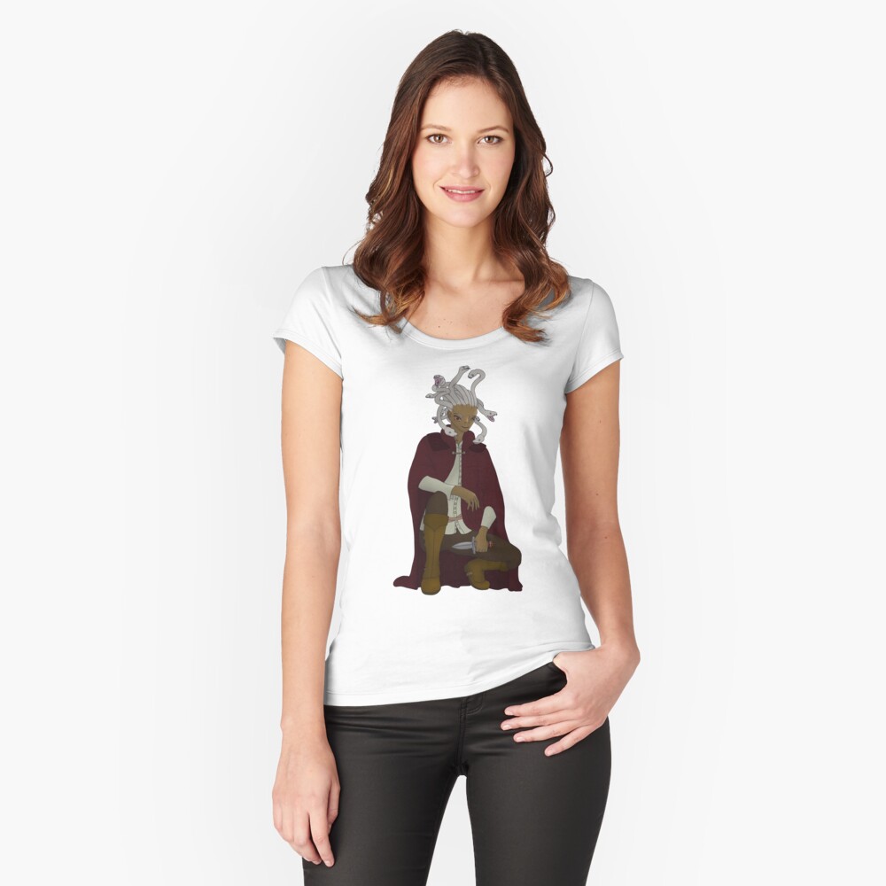 Item preview, Fitted Scoop T-Shirt designed and sold by LilithPan.