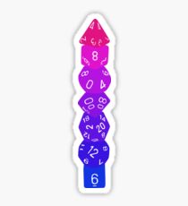 Dice Tower-Bi Sticker