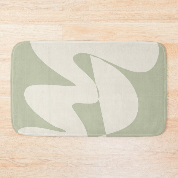 Item preview, Minimalist Abstract Expressionism in Sage designed and sold by JuneJournal.