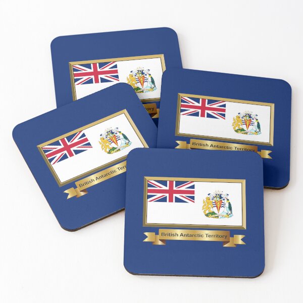 Item preview, British Antarctic Territory Flag Gifts, Stickers & Products (N) designed and sold by mpodger.