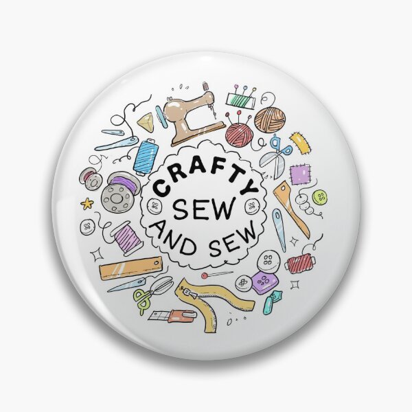 Item preview, Crafty Sew And Sew | Arts And Crafts Lover designed and sold by RLYGR8.