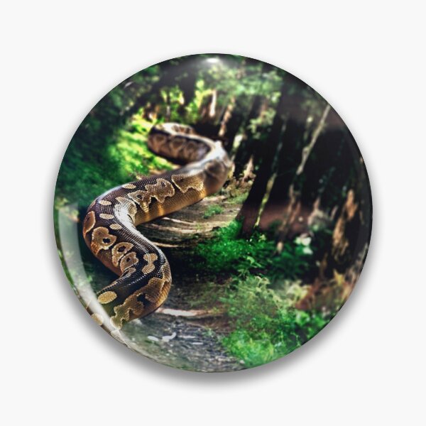 Item preview, Huge snake in the forest designed and sold by Spikesandscales.
