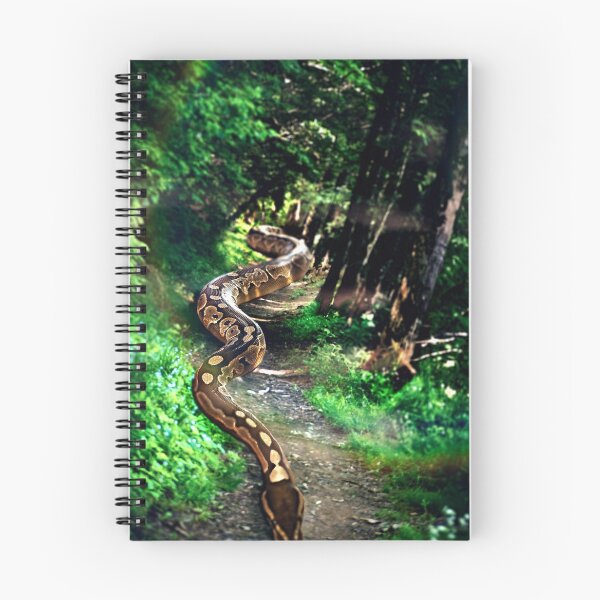 Item preview, Huge snake in the forest designed and sold by Spikesandscales.