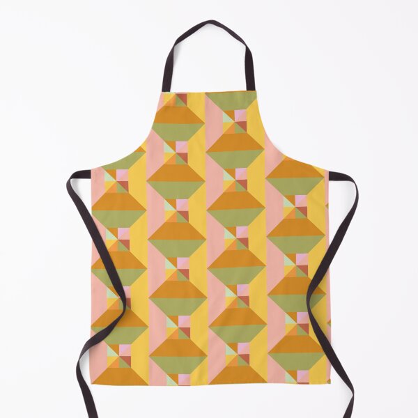 Item preview, Contemporary Triangle Pattern in Beautiful Earth Tones designed and sold by JuneJournal.