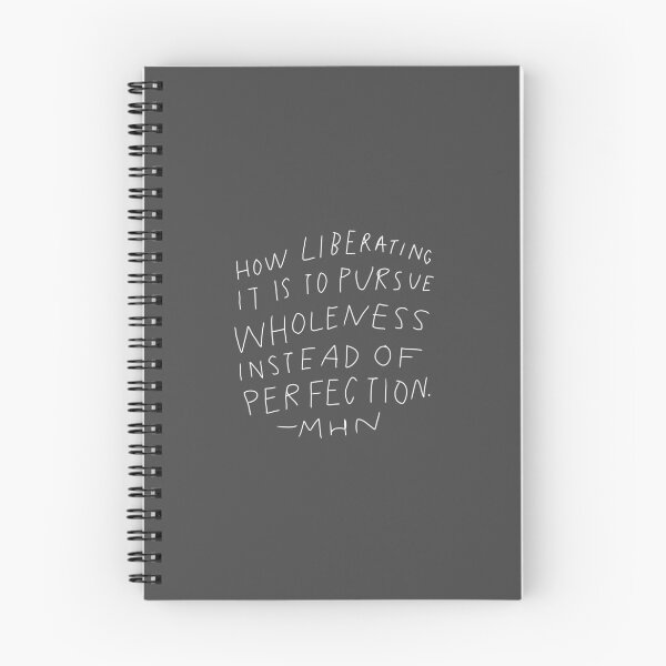 Item preview, How Liberating It Is To Pursue Wholeness Instead Of Perfection (White) designed and sold by kayleefisherr.