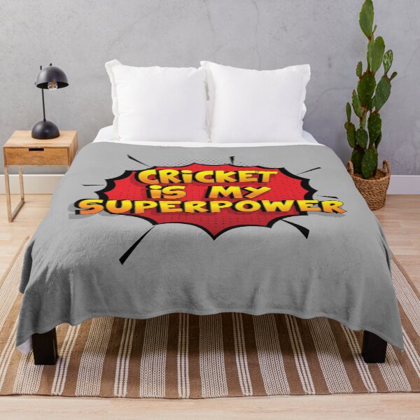 Item preview, Cricket is my Superpower Funny Design Cricket Gift designed and sold by Custom365.