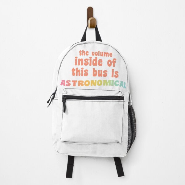 Item preview, The Volume Inside this Bus is Astronomical Orange designed and sold by CMORRISON12345.