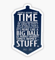 Wibbly Wobbly Sticker